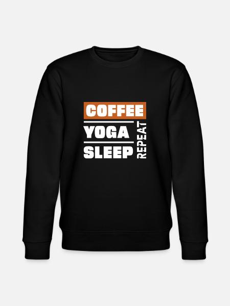 Yoga - Stanley/Stella CHANGER Unisex Organic Sweatshirt - black