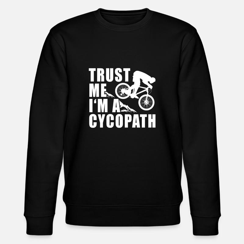 Cycopathe - Sweat bio CHANGER Stanley/Stella Unisexe - noir