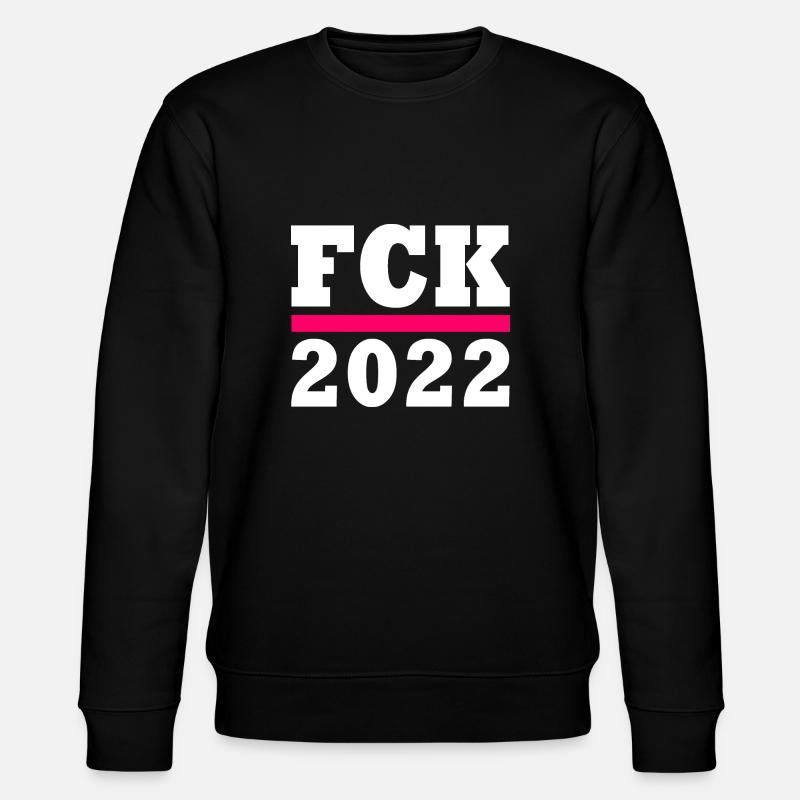 Fck 2022 - Stanley/Stella Unisex Bio-Sweatshirt CHANGER  - Schwarz