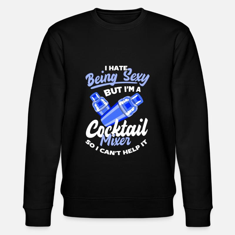 Bartender Beverages - Stanley/Stella CHANGER Unisex Organic Sweatshirt - black