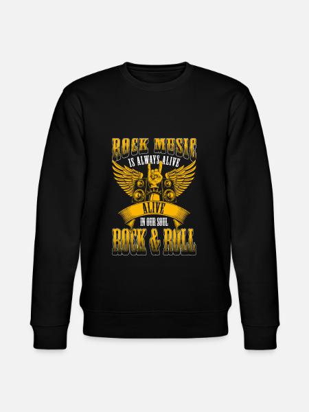 Rock Singer - Stanley/Stella CHANGER Unisex Organic Sweatshirt - black