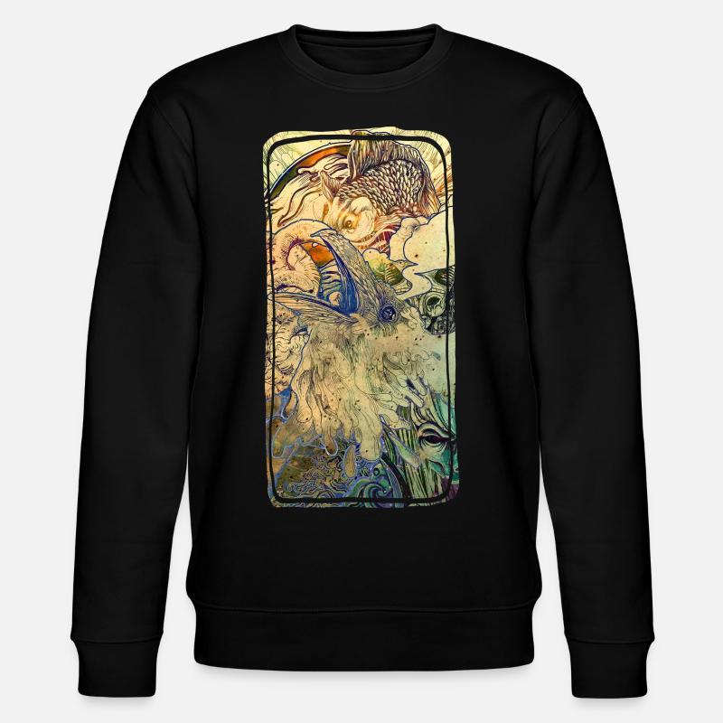 Corbeau - Sweat bio CHANGER Stanley/Stella Unisexe - noir