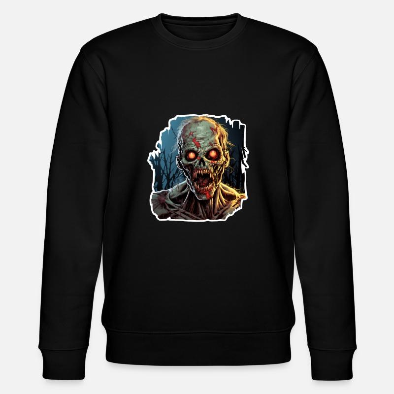 Zombie d’Halloween - Sweat bio CHANGER Stanley/Stella Unisexe - noir