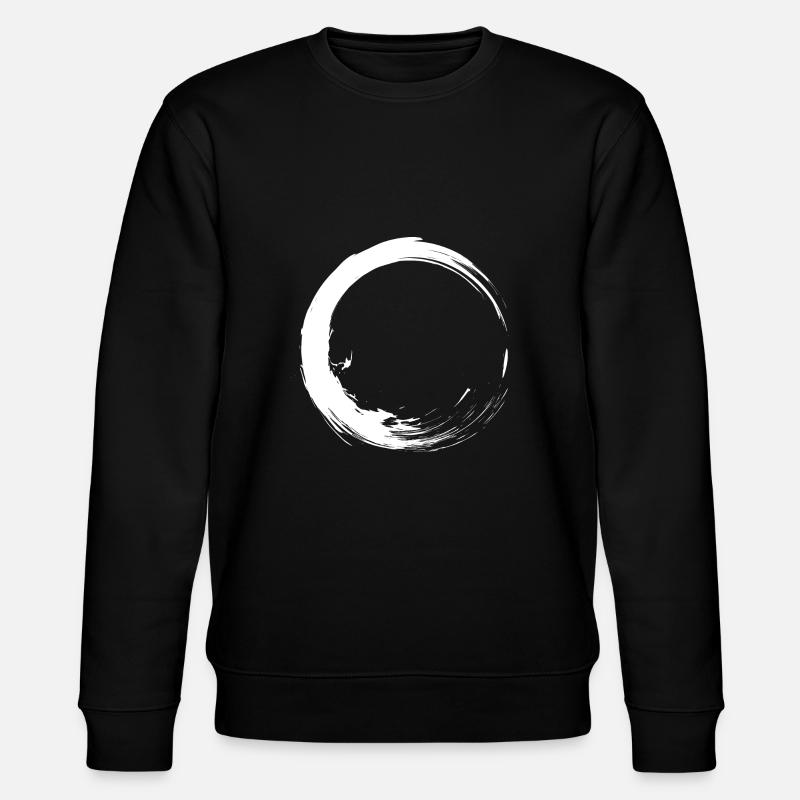 Kreis Design variante 1 - Stanley/Stella CHANGER Unisex Organic Sweatshirt - black