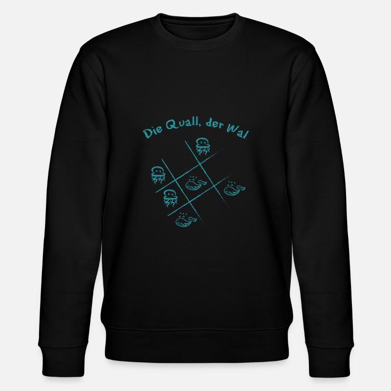 Méduses de la baleine - Sweat bio CHANGER Stanley/Stella Unisexe - noir
