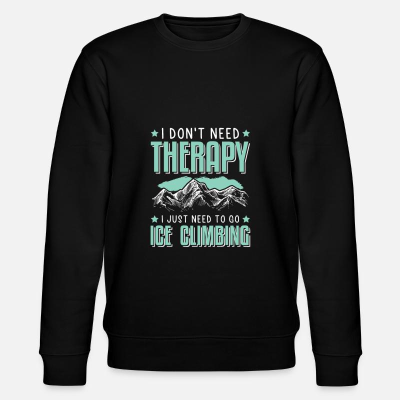 L’escalade de la glace - Sweat bio CHANGER Stanley/Stella Unisexe - noir