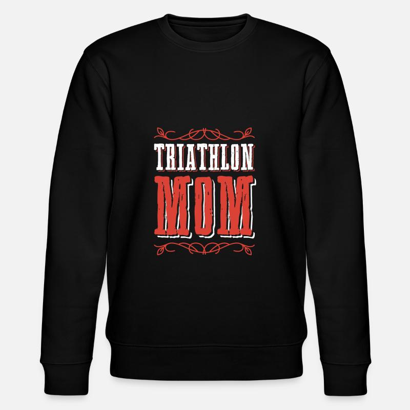 Triathlon maman maman maman - Sweat bio CHANGER Stanley/Stella Unisexe - noir