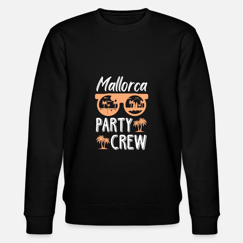 Mallorca Party Crew - Sweat bio CHANGER Stanley/Stella Unisexe - noir