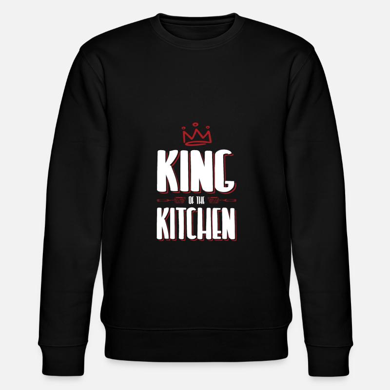 cuisine roi - Sweat bio CHANGER Stanley/Stella Unisexe - noir