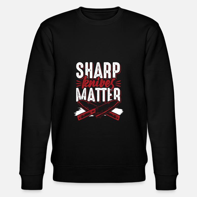 Cuire les couteaux - Sweat bio CHANGER Stanley/Stella Unisexe - noir