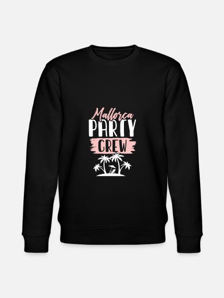Mallorca Party Crew - Stanley/Stella CHANGER Unisex Organic Sweatshirt - black