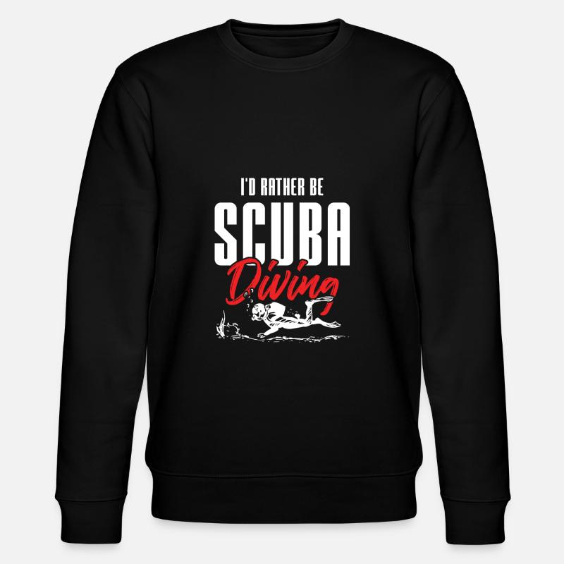 plongée - Sweat bio CHANGER Stanley/Stella Unisexe - noir