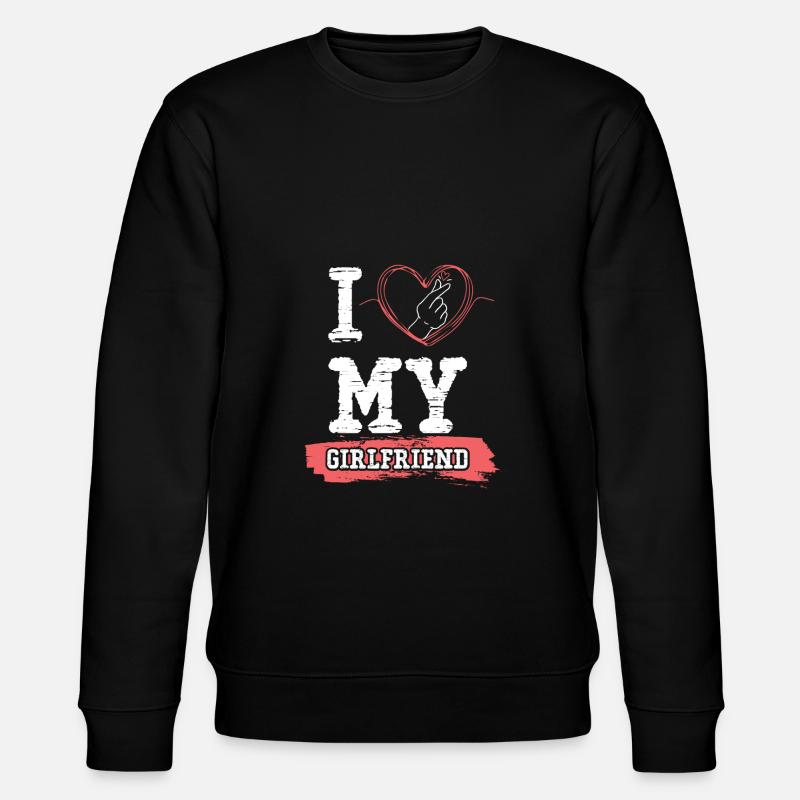 J’aime ma copine - Sweat bio CHANGER Stanley/Stella Unisexe - noir