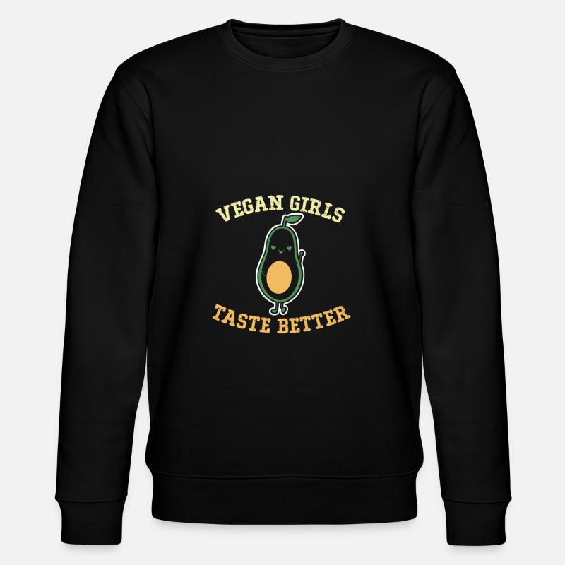 vegan mädchen - Stanley/Stella Unisex Bio-Sweatshirt CHANGER  - Schwarz