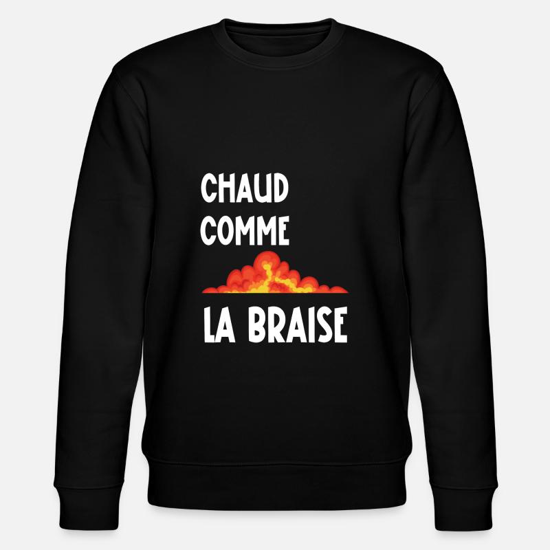 chaud comme la braise - Sweat bio CHANGER Stanley/Stella Unisexe - noir