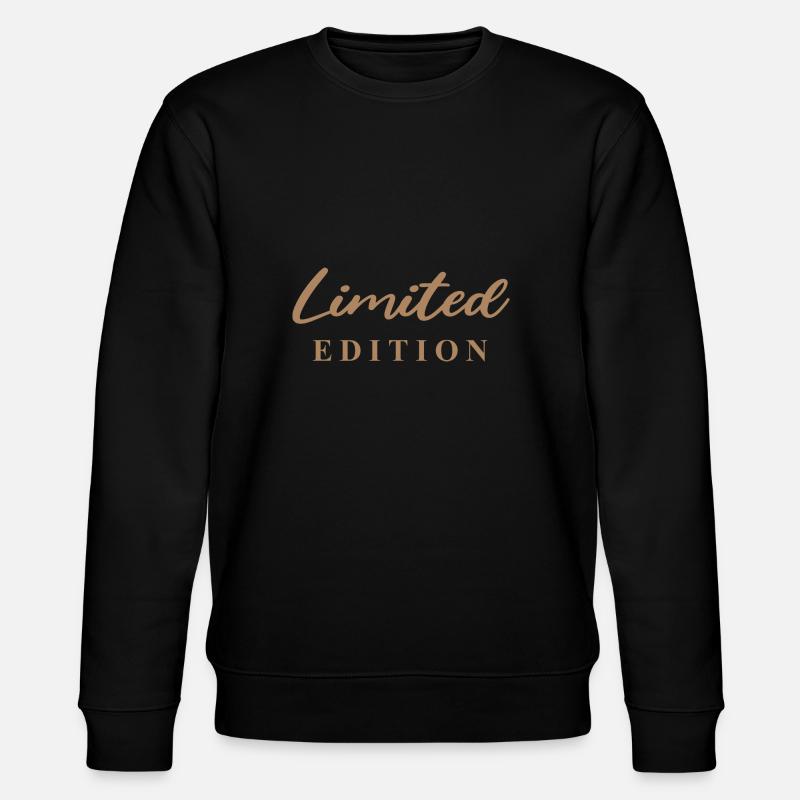 Limited Edition - Stanley/Stella CHANGER Unisex Organic Sweatshirt - black