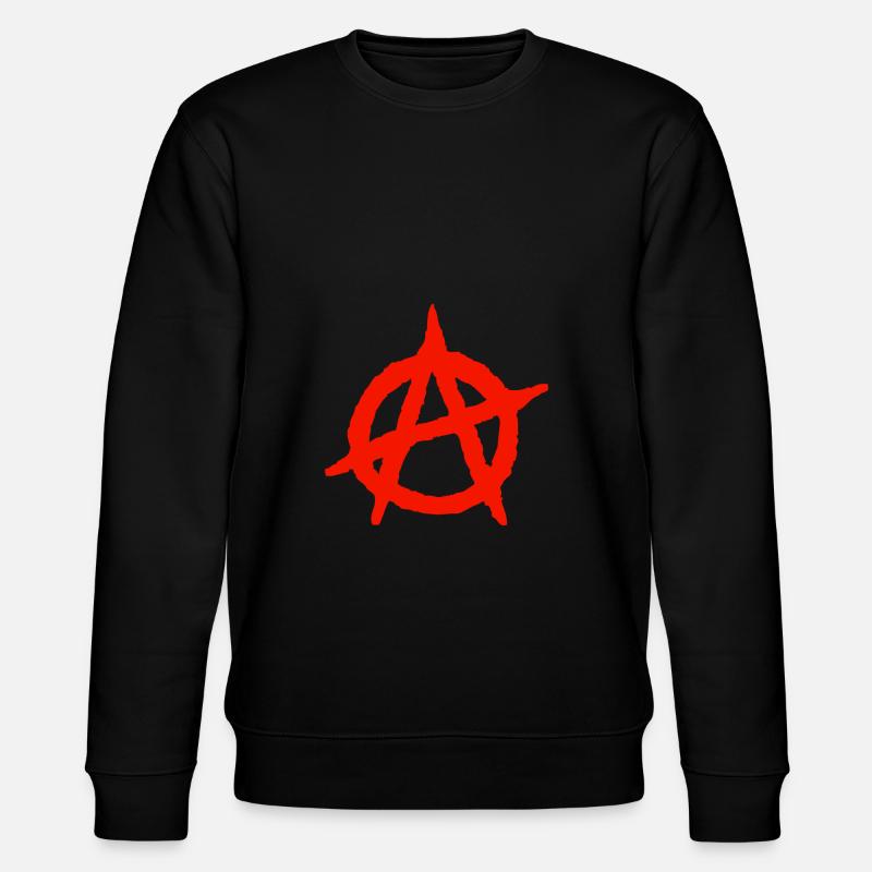 anarchy - Stanley/Stella CHANGER Unisex Organic Sweatshirt - black