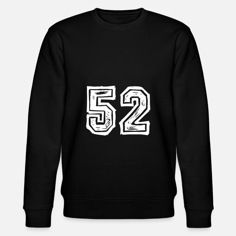 52 nombre de maillots - Sweat bio CHANGER Stanley/Stella Unisexe - noir
