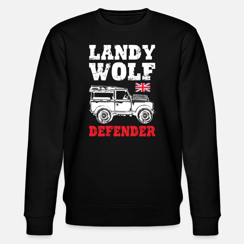 Landy Wolf Défenseur - Sweat bio CHANGER Stanley/Stella Unisexe - noir