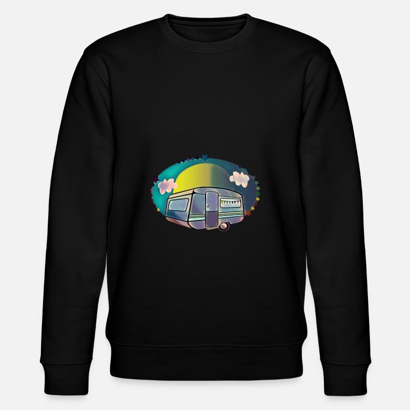 Camping campers caravane Amour - Sweat bio CHANGER Stanley/Stella Unisexe - noir