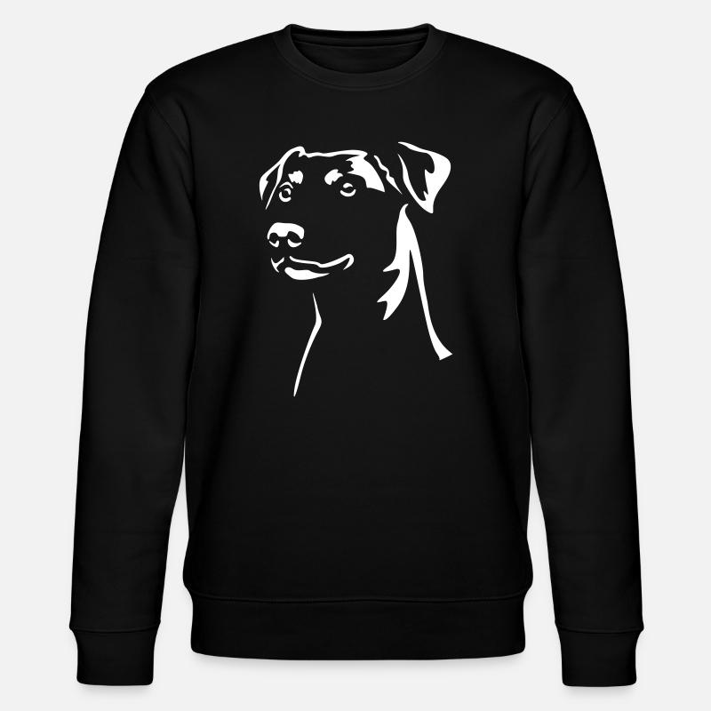 German Pinscher "Black Edition" - Stanley/Stella CHANGER Unisex Organic Sweatshirt - black