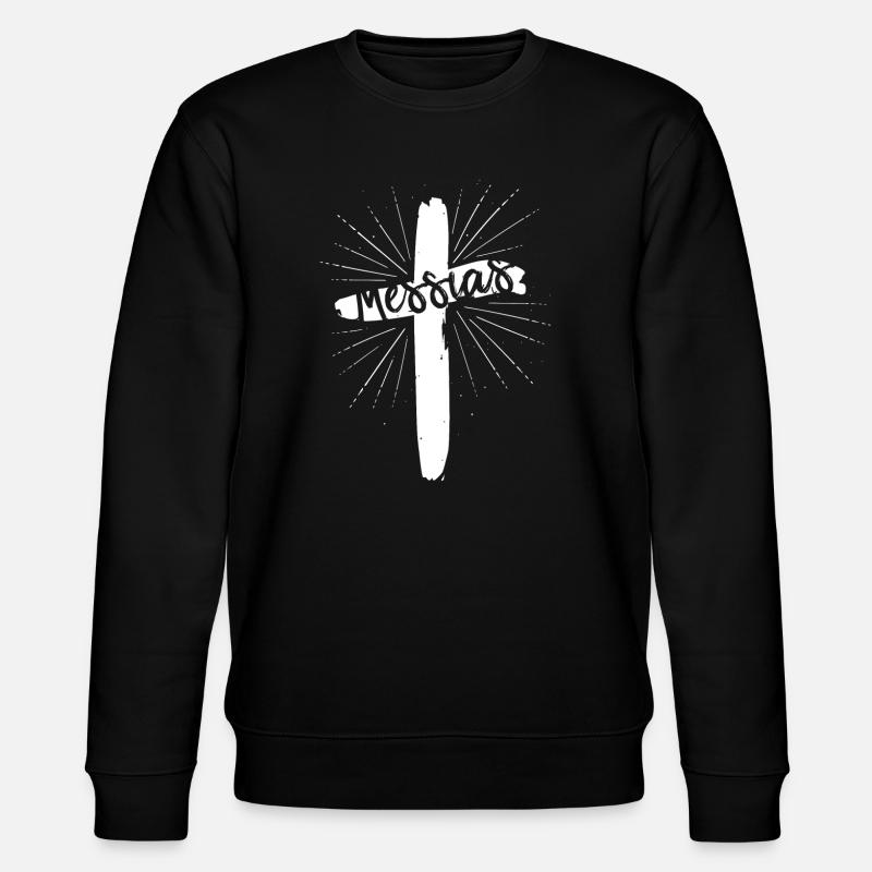 Messias - Stanley/Stella Unisex Bio-Sweatshirt CHANGER  - Schwarz