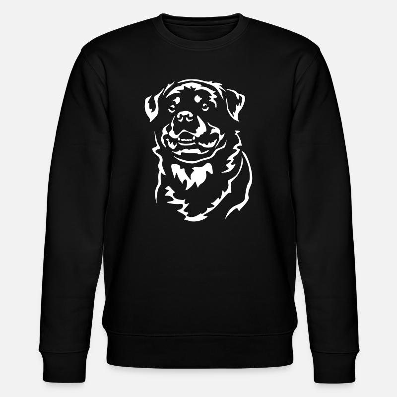 Rottweiler Head « Black Edition » - Sweat bio CHANGER Stanley/Stella Unisexe - noir
