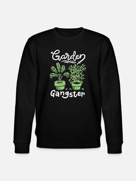 Gartenarbeit Garten Gärtner - Stanley/Stella Unisex Bio-Sweatshirt CHANGER - Schwarz