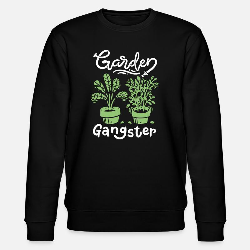 Gartenarbeit Garten Gärtner - Stanley/Stella Unisex Bio-Sweatshirt CHANGER  - Schwarz
