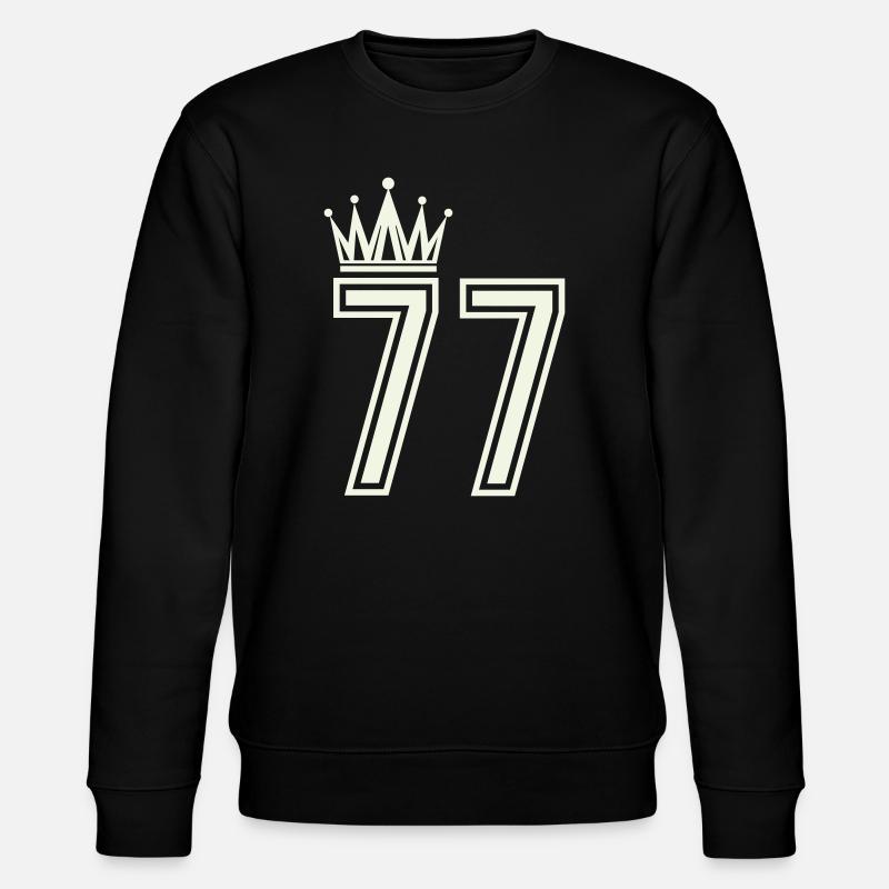 Royal 77 Chiffres - Sweat bio CHANGER Stanley/Stella Unisexe - noir