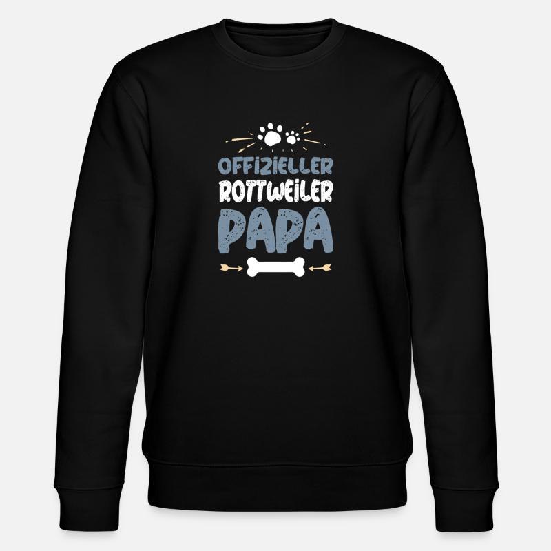 Rottweiler - Sweat bio CHANGER Stanley/Stella Unisexe - noir