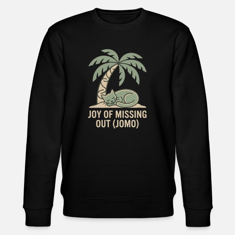 JOMO - Stanley/Stella Unisex Bio-Sweatshirt CHANGER - Schwarz