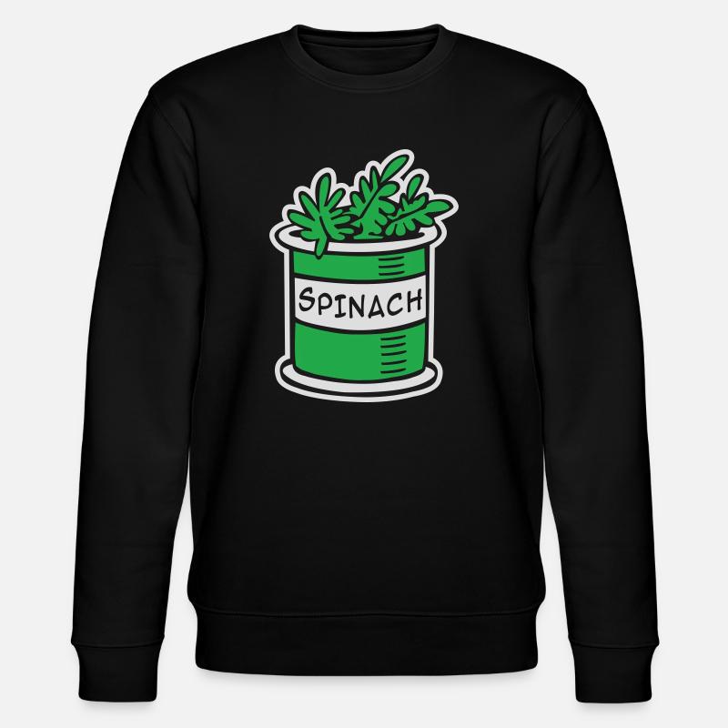 Épinards - Sweat bio CHANGER Stanley/Stella Unisexe - noir