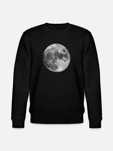 original moon design - Stanley/Stella CHANGER Unisex Organic Sweatshirt - black