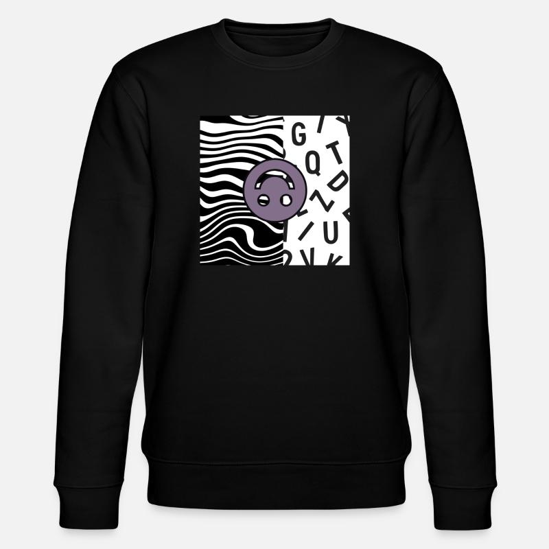Jung & Bizarre - Stanley/Stella Unisex Bio-Sweatshirt CHANGER - Schwarz