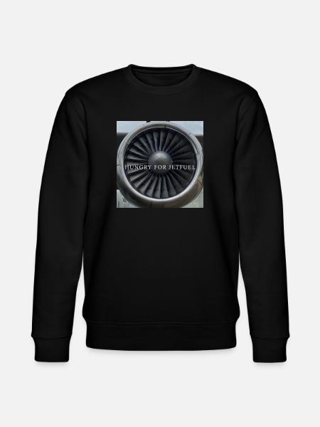 TURBINE FRONT - Stanley/Stella Unisex Bio-Sweatshirt CHANGER - Schwarz