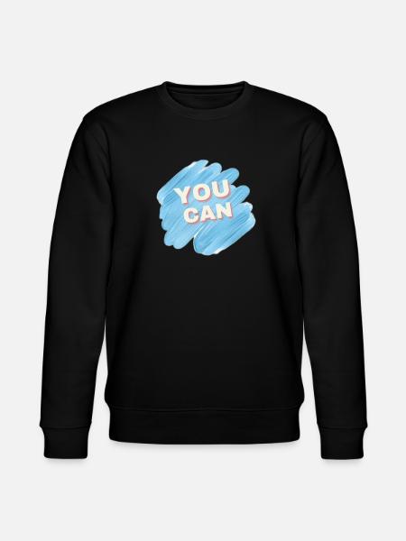 You can - Stanley/Stella Unisex Bio-Sweatshirt CHANGER  - Schwarz