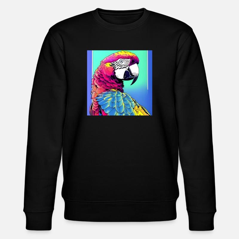 Ara néon - Sweat bio CHANGER Stanley/Stella Unisexe - noir