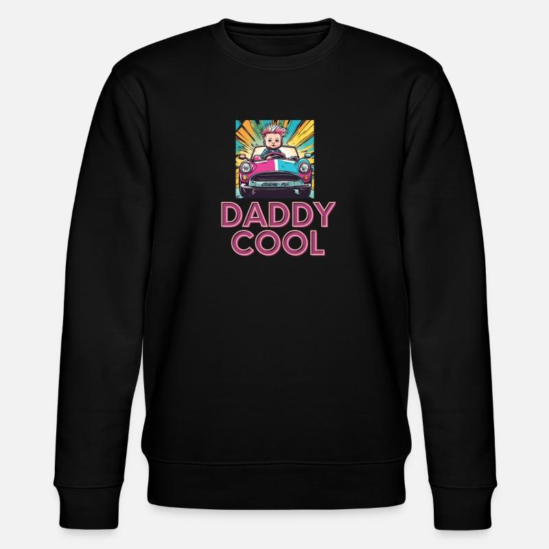 DaDdY COOL - Sweat bio CHANGER Stanley/Stella Unisexe - noir
