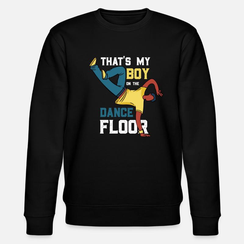 BreakDancer - Stanley/Stella CHANGER Unisex Organic Sweatshirt - black