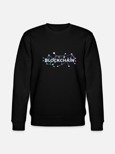 Blockchain - Stanley/Stella CHANGER Unisex Organic Sweatshirt - black
