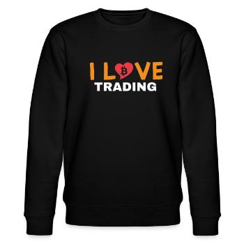 Day Trader Motivation Stock Forex Trading Cadeau - Sweat bio CHANGER Stanley/Stella Unisexe - noir - Devant - Nik (191cm) & Marisol (170cm)