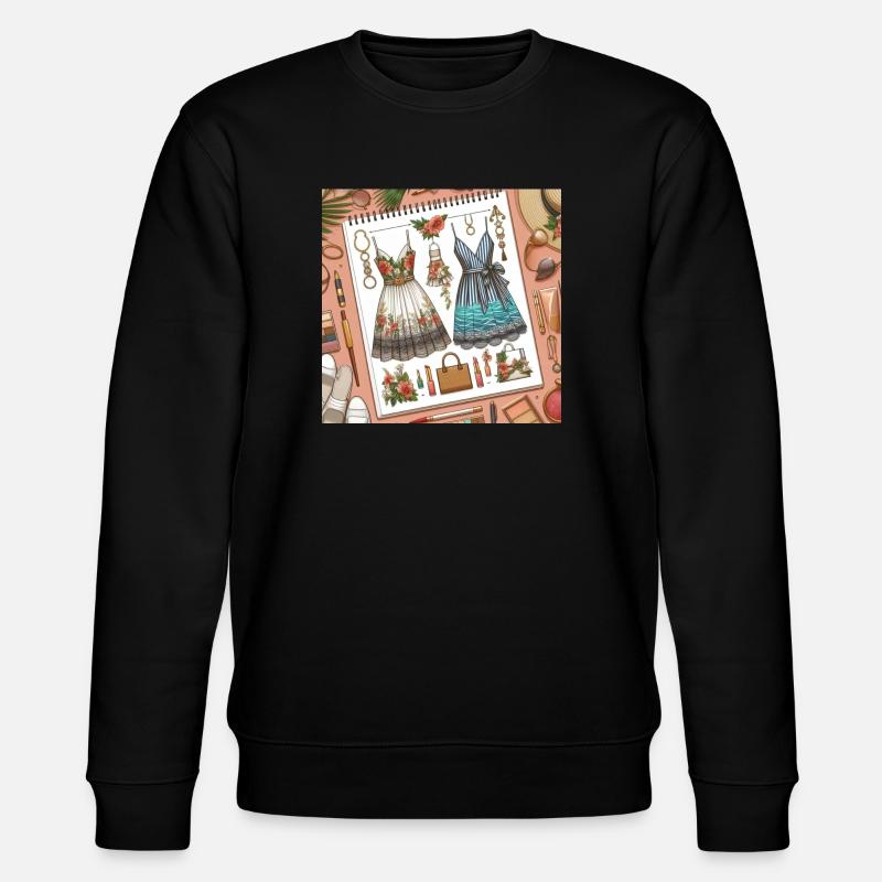 Entwerfend. - Stanley/Stella Unisex Bio-Sweatshirt CHANGER  - Schwarz