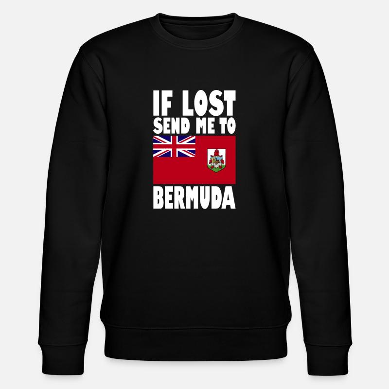 Drapeau des Bermudes - Sweat bio CHANGER Stanley/Stella Unisexe - noir