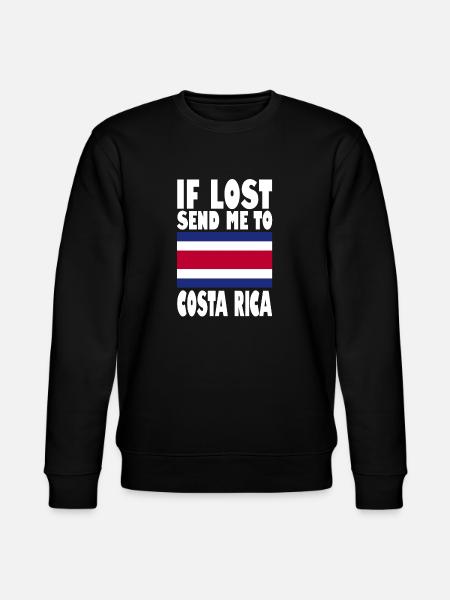 Drapeau du Costa Rica - Sweat bio CHANGER Stanley/Stella Unisexe - noir