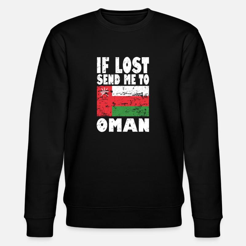 Dicton du drapeau d’Oman - Sweat bio CHANGER Stanley/Stella Unisexe - noir