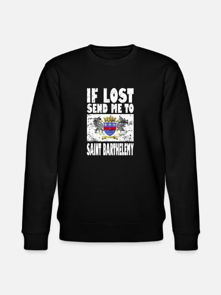 Dicton du drapeau de Saint-Barthélemy - Sweat bio CHANGER Stanley/Stella Unisexe - noir