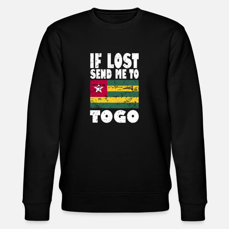 Drapeau du Togo - Sweat bio CHANGER Stanley/Stella Unisexe - noir