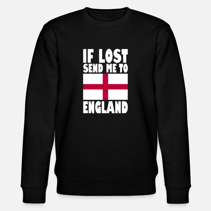 Drapeau de l’Angleterre Disant - Sweat bio CHANGER Stanley/Stella Unisexe - noir
