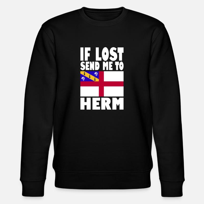 Drapeau Herm Disant - Sweat bio CHANGER Stanley/Stella Unisexe - noir